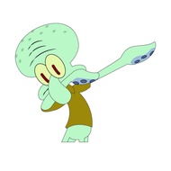 Sticker Premium Squidward Tentacles