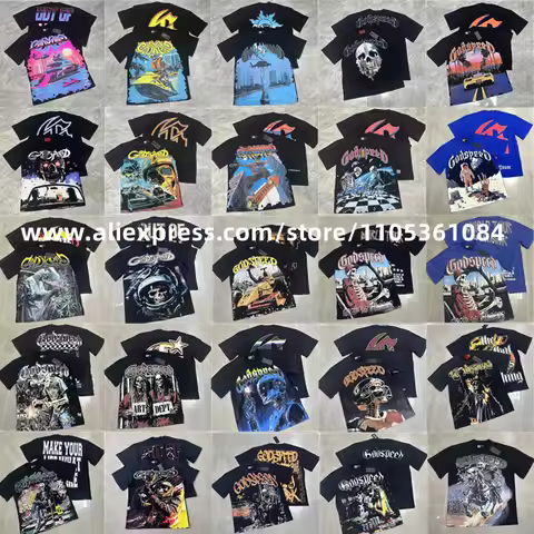 Godspeed Short Sleeves Real Photo Original Label Men Women Godspeed T-Shirt Cotton American Oversize