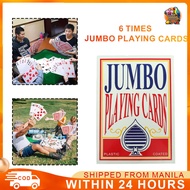 54 Cards Jumbo Playing Cards Pokers Playing Card Poker for Board Game Gambling Super Big