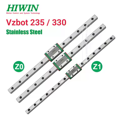 VzBoT HIWIN Vzbot 235 Vzbot 330 Linear Rail HIWIN MGN12H MGN9H 300MM 400MM Vzbot 3D Printer Vz235 Vz