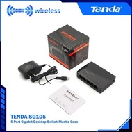 - TENDA SG105 5-Port Gigabit Desktop Switch