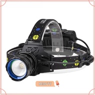 TOPBEAUTYMY LED Headlamp, 30W White Light Powerful Flashlight, Waterproof Powerful Flashlight Rechar