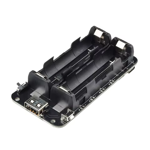 Dual 18650 Lithium Battery Shield V8 3V1A 5V 3A Micro USB Power Bank Battery Charging Module For Ras