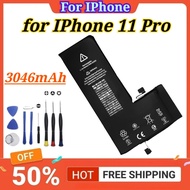 3046mAh for IPhone 11 Pro Mobile Phone Battery High-quality Replacement Battery+Free Tools