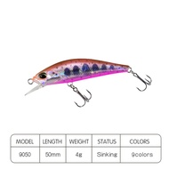 Umpan Minnow 50S Ultralight UL Lure Spearhead Treble Hook Casting Muara Laut