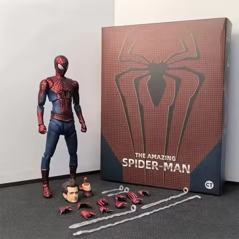 Ct Toys The Amazing Spider-Man S.H.Figuarts Andrew Garfield Spiderman Shf anime Action Figures Statu