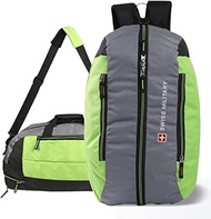 2 in 1 Backpack and Duffle Bag 31L for Men & Women | Water Resistant Gym Travel Bag and Backpack | C