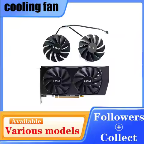 Brand New 89MM 4PIN GA92S2U RTX3050 3060 GPU Fan for ZOTAC GeForce RTX3050 3060 3060Ti Destroyer Thu