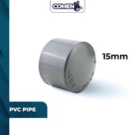 PVC End Cap 15mm Pipe Fittings Cap PVC Fitting End Cap Penutup Paip PVC