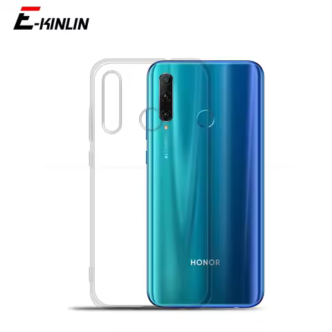 Silicone Thin Clear Soft Full Cover For Huawei Honor 10X 10i 20E 20S 30i 30S 50 SE View 10 20 30 Pro