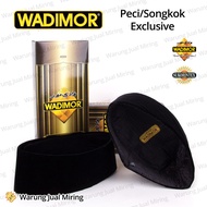 Sarung WADIMOR Aneka Motif - Padang Horizon/Horison Hitam Putih Kotak Polos Tiga Dara - Kain Sarung 