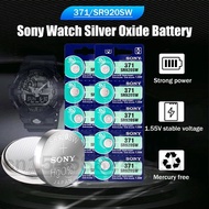 Sony Silver Oxide Button Cell Battery 377 / 364 / 379 / 371 / 337 / 399 / 395  SR621SW Watch Battery