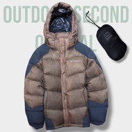 Columbia goose down jacket omni heat goose down jacket Headdress outdoor puffer gorpcore Bubble Winter