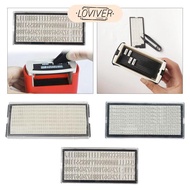 [Loviver] Self-inking stamp address stamp , learning date DIY character stamp, printing