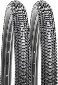 YUNSCM 2-PCS 24" Bike Tires 24x2.125/57-507 Compatible with 24x2.0 24x2.10 24X2.125 24x2.15 Mountain