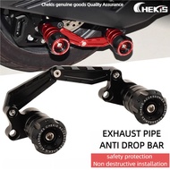 for Zontes 368g 368E 368m 368D 501g 368K Modified Exhaust Pipe Anti-Fall Stick Reversing Protective 