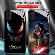 TS-74 Marvel Heroes HD Glass Casing for Samsung A05S A35 A55 A24 A14 A15 A04S A34 A25 M15 A54 S21 FE