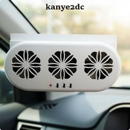 [kanye2dc] Solar Car Exhaust Fan Energy Economical Car Exhaust White Usb Plug-in
