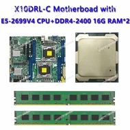 For X10DRL-C main board socket SP3 145W TDP with dual 2 * E5-2699V4 processor 2