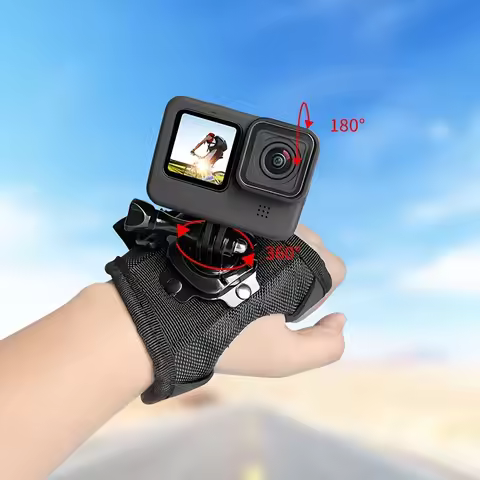 Wrist Strap for Gopro Hero 13 12 11 10 9 8 7 6 5 4 3 2 1 Camera Accessories 360 Degree Belt Mount fo