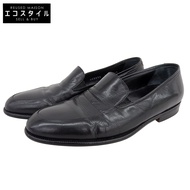 Cole Haan Bragano 男士真皮套腳鞋，黑色，7 1/2 號（7.5 公分）[二手]