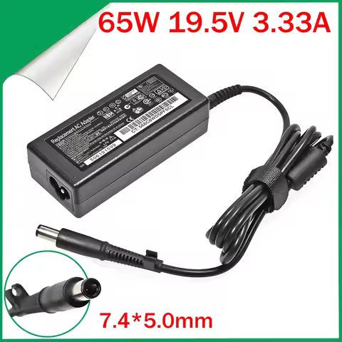 AC Adapter 19.5V 3.33A laptop charger for HP 24-g000 24-g100 24-g200 AIO EliteDesk 705 800 G1 G2 G3 