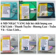 [MD-CD] Bộ 6 Đĩa MD NHẠC VÀNG bất hủ chất lượng cao - Đĩa MD MINIDISC dùng cho đầu máy MD của Nhật