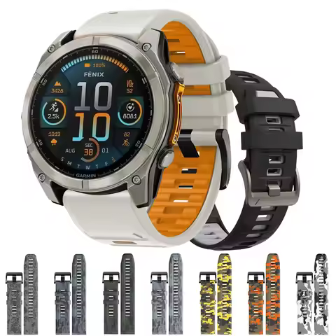 Strap For Garmin Watch Descent Mk3i 51mm Mk2i Mk2 Mk1 Fenix 6X 6 Pro 7X 7 Pro 5X 5 Plus Quickfit 22 