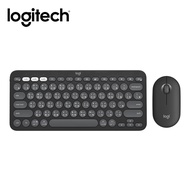 logitech Pebble 2 Combo無線藍牙鍵盤滑鼠組/ 石墨灰