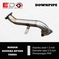 Downpipe Nissan Navara NP300 Nissan Terra Plug N Play Full Stainless