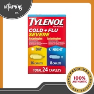 Tylenol Cold + Flu Severe Day & Night (24 Caplets)