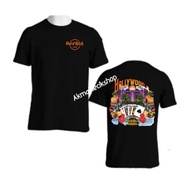 Baju Hard Rock Hollywood & Hotel Tshirt Microfiber Jersey Limited Edition