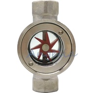 【In stock】1/2",3/4",1",1-1/4",1-1/2",2" BSP DN15 DN20 DN25 Stainless Steel 304 Sight Water Flow Indi