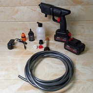 Cordless water jet high pressure car /washing machine/aircond water sprayer battery electric car & h