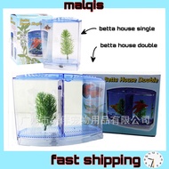 Bekas ikan laga/betta house single/double bekas ikan murah aquarium ikan laga
