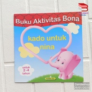 Bona Activity Book - Gift for Nina - For Children aged 2-4 Years