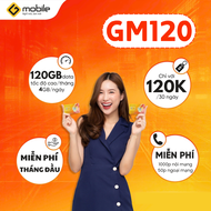 ( TẶNG QUE CHỌI SIM ) Sim 5G Mobifone Gmobile - Tặng 3 Tháng Đầu Dùng Miễn Phí - 3GB/ngày + Miễn Phí