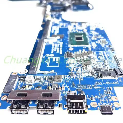 For DELL Latitude 7480 E7480 Laptop motherboard LA-E131P LA-E132P with I5 I7 6th/7th Gen CPU 100% Te