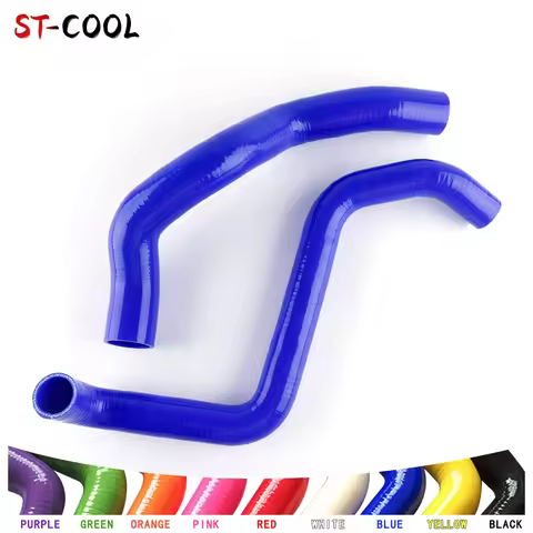 For Ford Mustang V6 3.8L 2000 2001 2002 2003 2004 High Temp Silicone Coolant Radiator Hoses Tubes Pi