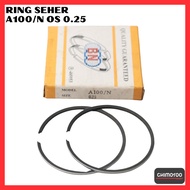 Ring Seher Piston Suzuki A100/N Os Oversize Ukuran 0.25