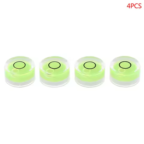 【C】4Pcs Spirit Level Turntable Bubble Degree Tonearm Record LP Player Setup Tool for Audio Equipment