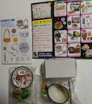 Payme FPS alipay $168 包平郵或順豐站寄付 2004年 罕有 絕版 Rement食玩 Re-ment 亞洲雜貨店 NO.9 越南生牛肉河配鮮蝦米紙卷 手功極細緻精美（齊盒齊蛋紙）