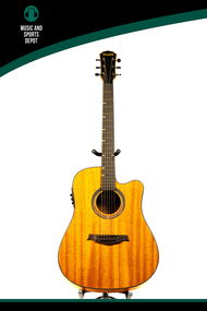 Acoustic guitar for sale Stadd Matcho 41 Inches with Fishman Pick up, Tuner, Truss rod, and Freebies