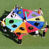 Children Outdoor Games Fun Play Parachute For Kids Tent Cooperative Team Building Activities Juegos