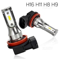 Headlight Bulbs Fog Light car light H11 H8 H9 H16 LED Headlight Kit High Low Beam Bulb Super Bright 