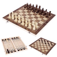 3 in 1 Chess Black White Chess Chess Chess Game Wooden Chess 3 in 1