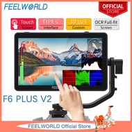 FEELWORLD F6 PLUS V2 6 Inch 3D LUT Touch Screen DSLR Camera Field Monitor IPS FHD1920x1080 Support 4
