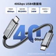 Kabel Data Pengecasan Pantas PD240W Serasi dengan Apple 15 Dual Type-C Audio Video Casting Monitor K