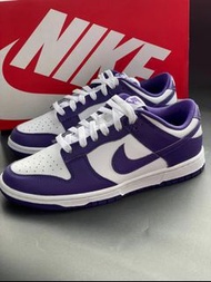 Nike Dunk Low Retro"Court Purple"低幫 板鞋男款白紫