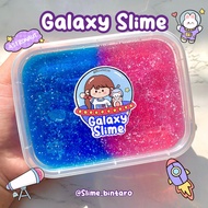 GALAXY SLIME 200ML BY SLIME BINTARO || || QUALITY SLIME || THE MOST BEAUTIFUL SLIME || CLEAR SLIME